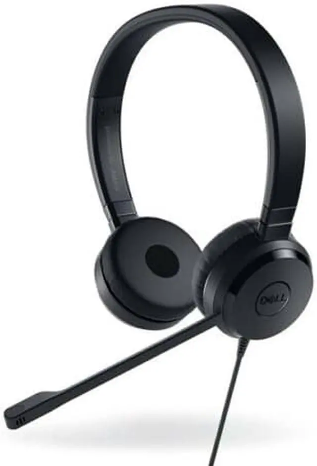 Alt view image 3 of 7 - Dell Pro Stereo Audio Headset Headphones Skype for Business UC350 74J6M