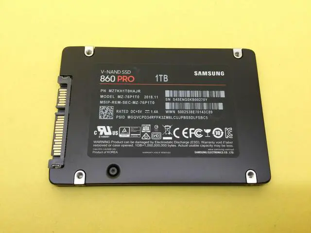 PCパーツ SAMSUNG - SAMSUNG SSD 860 QVO 1TB MZ-76Q1T0B/IT Amazon.com: SAMSUNG 860 QVO 1TB Solid State Drive (MZ