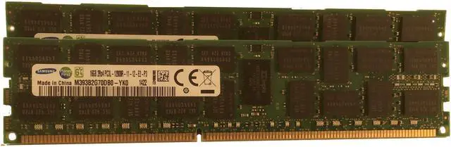 Main image of (NOT FOR HOME PC!) 32GB (2 x16GB) Dell PowerEdge R320 R420 R520 R610 R620 R710 R820 Memory