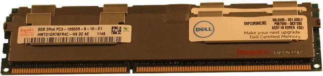 Main image of (NOT FOR HOME PC!) A3078601 SNPX3R5MC/8G 16GB(2 X 8GB) Del PowerEdge R610 R710 R715 R815 T410 T610