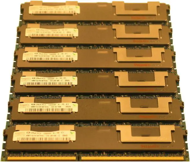 Main image of (NOT FOR HOME PC!) 24GB (6X4GB) MEMORY FOR HP PROLIANT DL160 G6 DL160SE G6 DL170H G6 DL180 G6