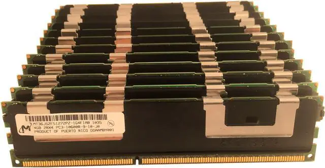 Alt view image 2 of 2 - (NOT FOR HOME PC!) 48GB (12X4GB) Dell PowerEdge T410 T610 R610 R710 R715 R810 R720xd Memory