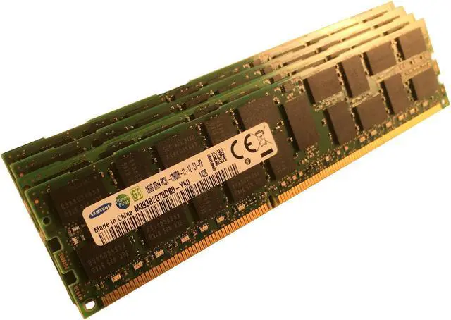 Main image of (NOT FOR HOME PC!) 64GB (4 x 16GB) HP Proliant DL320 DL360 DL370 DL380 ML330 ML350 G6 Memory Ram