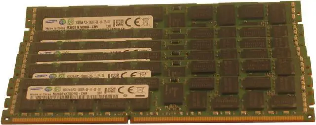Main image of (NOT FOR HOME PC!) 64GB (8X8GB) DDR3 1333 PC3-10600 ECC REGISTERER 240-PIN 1333MHZ for Servers & WS
