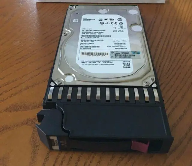 Main image of (NOT FOR HOME PC!) J9F43A/787643-001/765252-002/846787-007-HP MSA 6TB 12G SAS 7.2K 3.5in MDL HDD