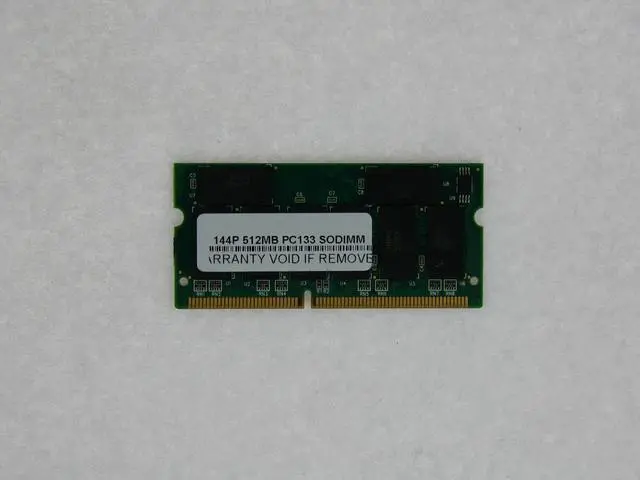 Alt view image 2 of 2 - 512mb pc133 sodimm PLUS 2X256MB 144 PIN PC100
