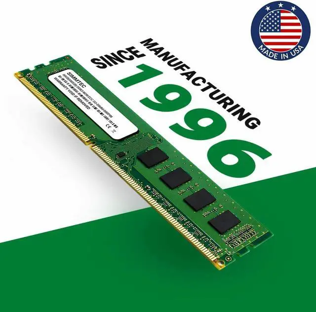 Alt view image 4 of 4 - Simmtec 16GB (2x8GB) DDR3 1333MHz DIMM PC3-10600 2Rx8 Dual Rank 1.5V CL9 240-Pin