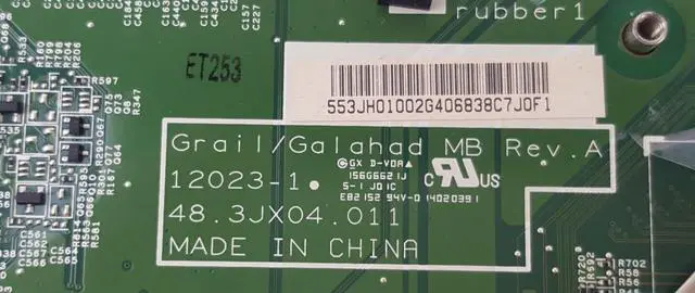 Alt view image 6 of 7 - HP Proone 600 G1 AIO Original Motherboard 700629-001 697286-002 48.3JX04.011