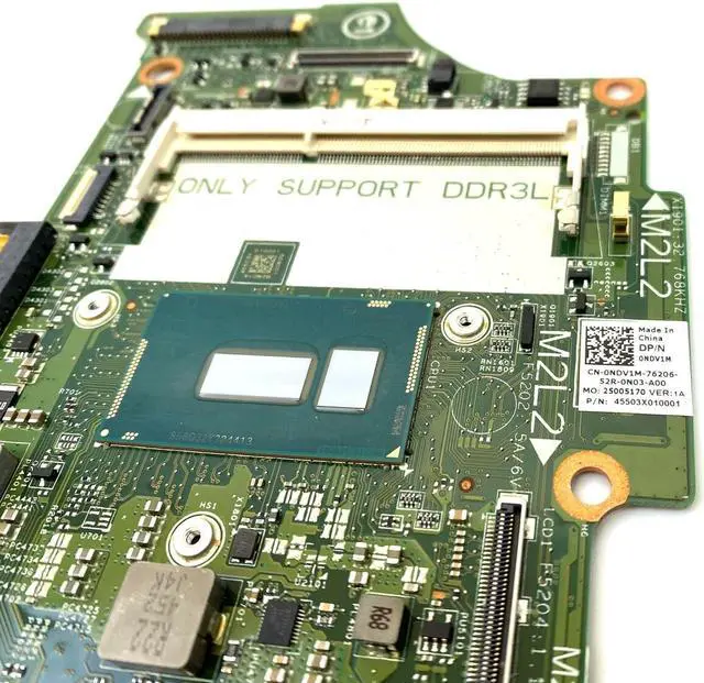 Alt view image 2 of 4 - Dell Inspiron 13 7347 7348 7352 15 7558 i3-5010U 2.1GHz Laptop Motherboard NDV1M