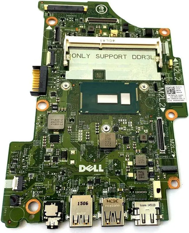 Main image of Dell Inspiron 13 7347 7348 7352 15 7558 i3-5010U 2.1GHz Laptop Motherboard NDV1M