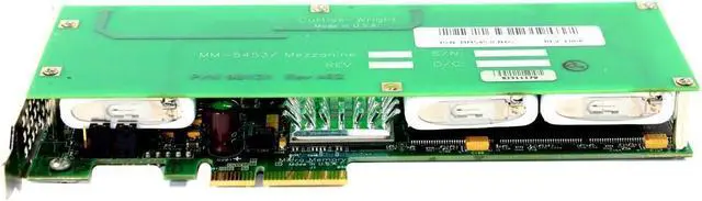 Alt view image 2 of 7 - Curtiss Wright 5453J 1GB NVRAM PCI-E Card NFS Accelerator MM-5453 With Battery