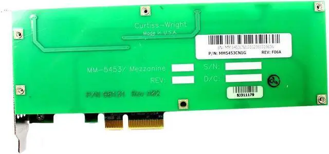 Alt view image 7 of 7 - Curtiss Wright 5453J 1GB NVRAM PCI-E Card NFS Accelerator MM-5453 With Battery