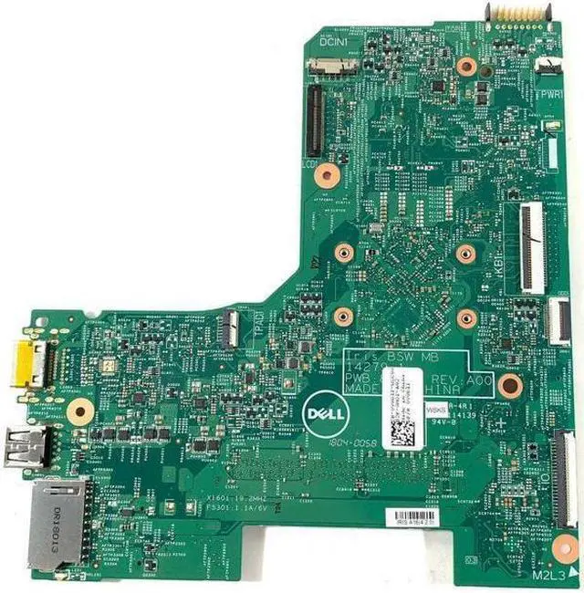 Alt view image 3 of 6 - DELL - 0V0D1T N3710 1.6 GHz Intel DDR3L Motherboard For Inspiron 15 3552 14 3452