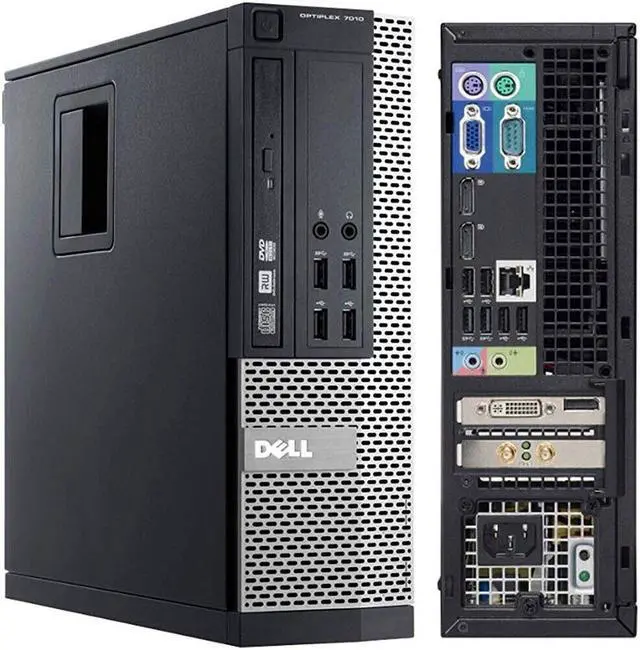 Alt view image 2 of 2 - DELL Optiplex 7010 SFF i5-3470 3.2GHz 8GB 250GB DVD Win 10 Pro-Excellent