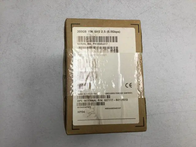 Main image of (NOT FOR HOME PC!) 627117-B21 HP 300GB 6Gb/s 15K 2.5'' DP SAS HDD 627195-001 sealed - OEM