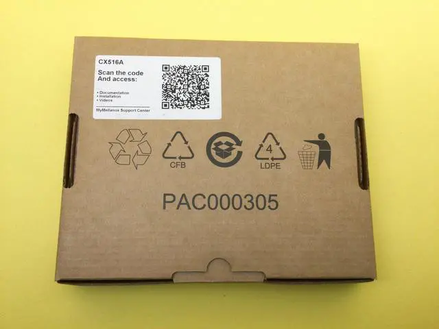 Alt view image 2 of 2 - Mellanox ConnectX-5 100GbE CX516A 2-Port QSFP28 Network Adapter MCX516A-CDAT
