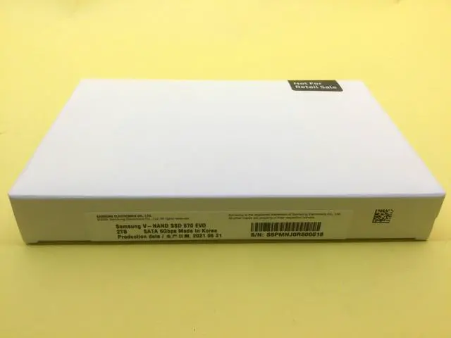 Alt view image 2 of 4 - SAMSUNG 870 EVO Series 2.5" 2TB Internal SSD MZ-77E2T0E  Sealed - OEM