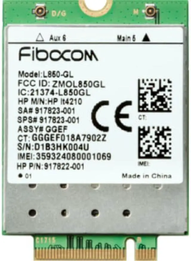 Alt view image 2 of 2 - HP XMM 7360 LTE-Advance WWAN - OEM