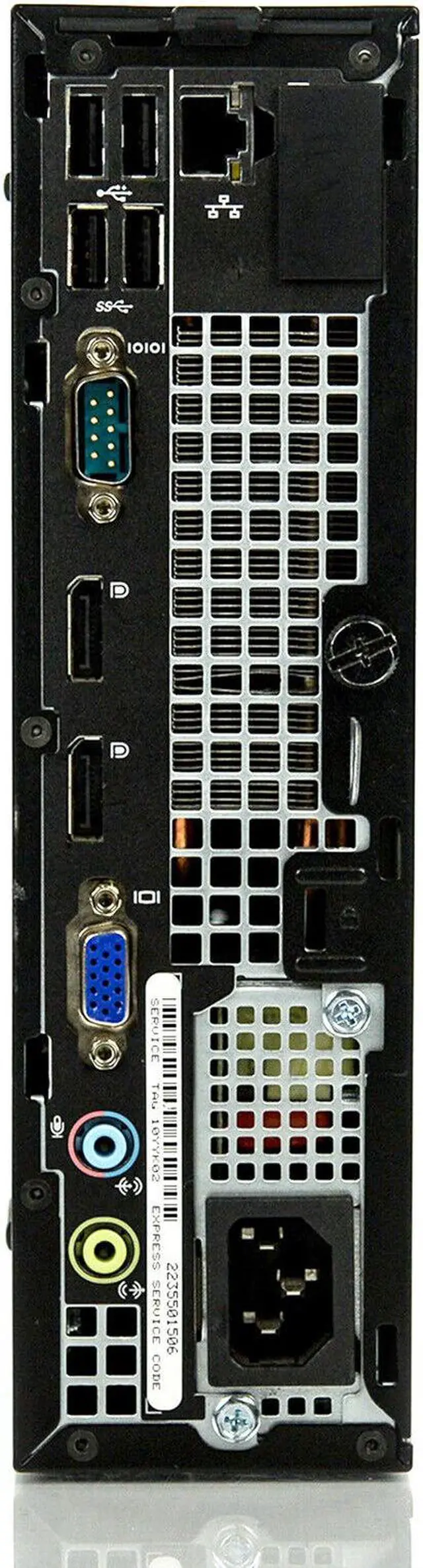 Alt view image 4 of 6 - Dell Optiplex 9020 USFF i5-4570s 2.9GHz 8GB 256GB SSD Windows 10 Pro Desktop PC
