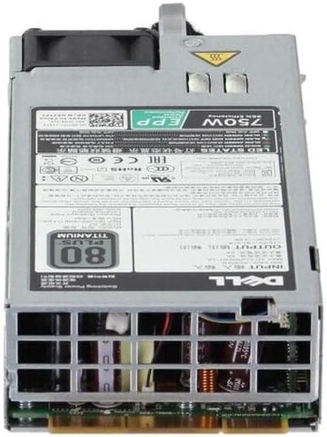 Alt view image 4 of 5 - Dell 750W EPP 80+ Titanium 220V Only PSU (13G/14G) (57TFT-OSTK)