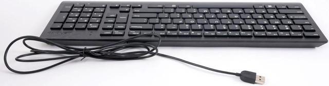 Alt view image 5 of 6 - Lenovo Calliope 00XH587 Black USB Wired Desktop US Keyboard SD50L21375