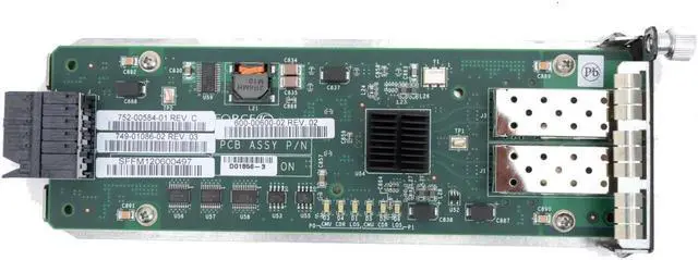 Alt view image 4 of 5 - Dell Optical Module Card R17GD Force10 S60-10GE-2S CAT-12232