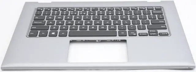Alt view image 7 of 7 - Dell Inspiron 13 (7347 / 7348) Palmrest Touchpad and Keyboard Assembly- genuine