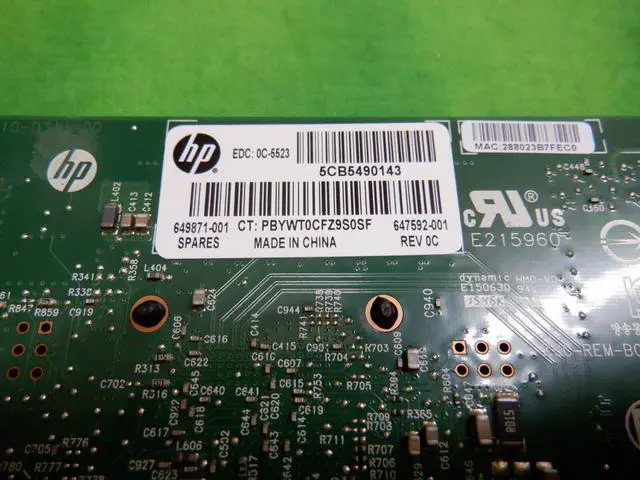 Alt view image 5 of 5 - HP 331T ETHERNET 1GB 4-PORT ADAPTER 647592-001 649871-001 647594-B21 HIGH @AUG