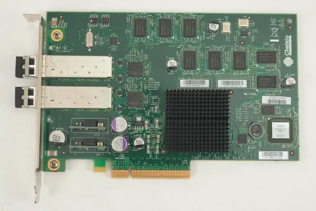 Alt view image 6 of 7 - Dell Chelsio S320E-CR ISCSI 2-PORT 10GBE Storage Accelerator Adaptor Card 42DV1