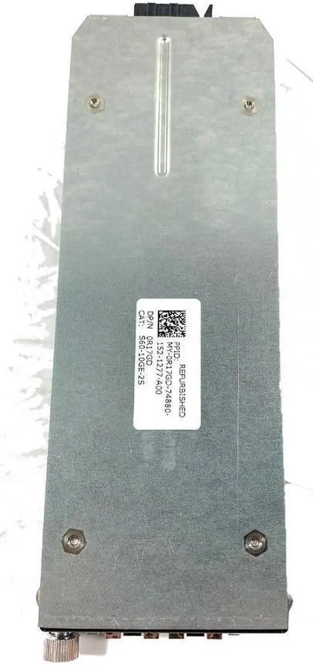 Alt view image 5 of 5 - Dell Optical Module Card R17GD Force10 S60-10GE-2S CAT-12232