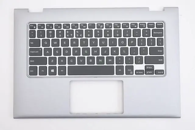 Alt view image 6 of 7 - Dell Inspiron 13 (7347 / 7348) Palmrest Touchpad and Keyboard Assembly- genuine