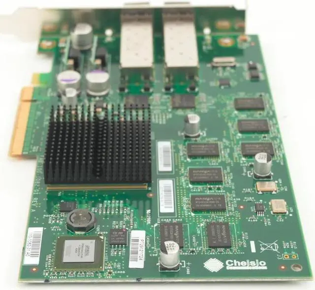 Alt view image 2 of 7 - Dell Chelsio S320E-CR ISCSI 2-PORT 10GBE Storage Accelerator Adaptor Card 42DV1