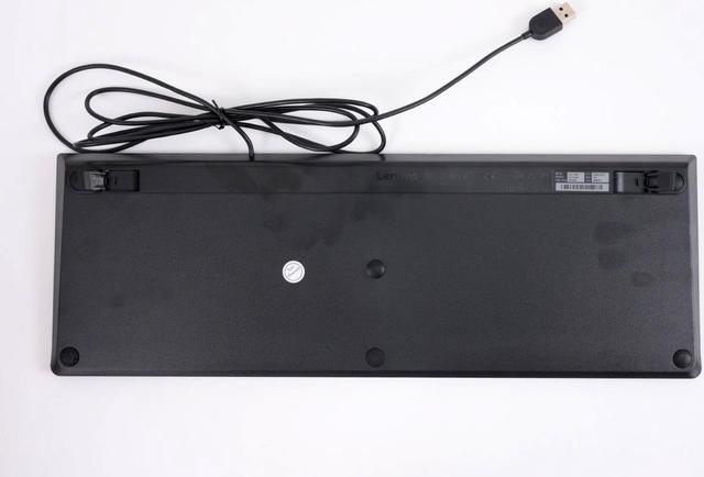 Alt view image 3 of 6 - Lenovo Calliope 00XH587 Black USB Wired Desktop US Keyboard SD50L21375