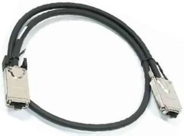 Alt view image 6 of 7 - (NOT FOR HOME PC!) Dell PowerConnect M8024 M6348 1M SAS To SAS CX4 Infiniban Griffin Cable H898K