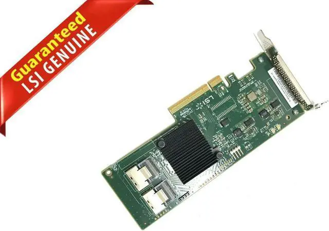 Main image of LSI Logic 500605B 6GB PCI-e 2.0 RAID Card Low Profile SAS9201-8i 45W9122