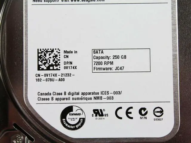 Alt view image 6 of 7 - ICY BOX IB-168SK-B Trayless Rack SATA HDD Seagate ST3250312AS 250GB 7.2K 3.5" 6G