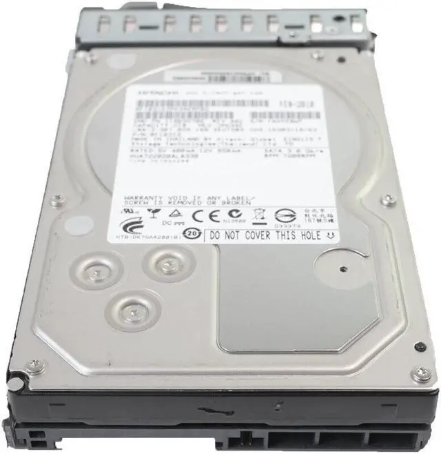 Alt view image 3 of 7 - Dell HARD DRIVE 1TB 7.2K 3G SATA 3.5 LFF 005032962 DD890 CARRIER 118032706