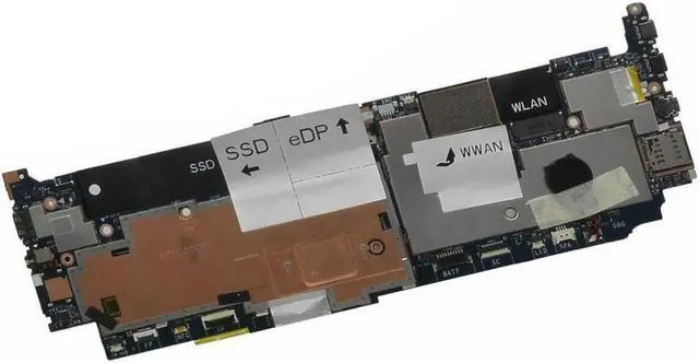 Alt view image 3 of 5 - Dell Latitude 13 7370 Intel M5-6Y54 1.10GHz 8GB RAM LPDDR3 Motherboard T73T5