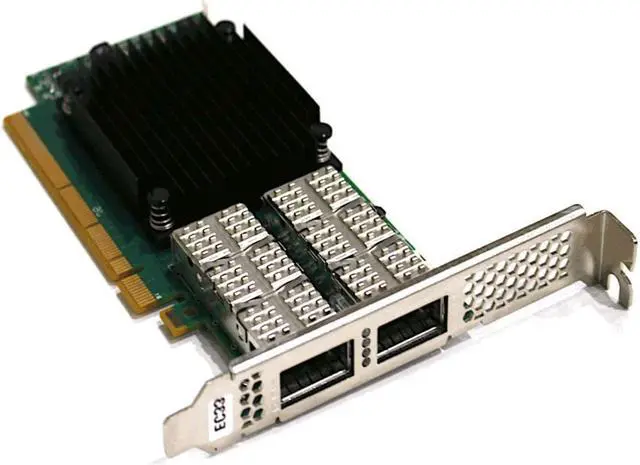 Alt view image 3 of 5 - IBM EC33 2-Port 56Gb QSFP FDR IB PCIe Adapter - 00RX852 - Mellanox Connect-IB