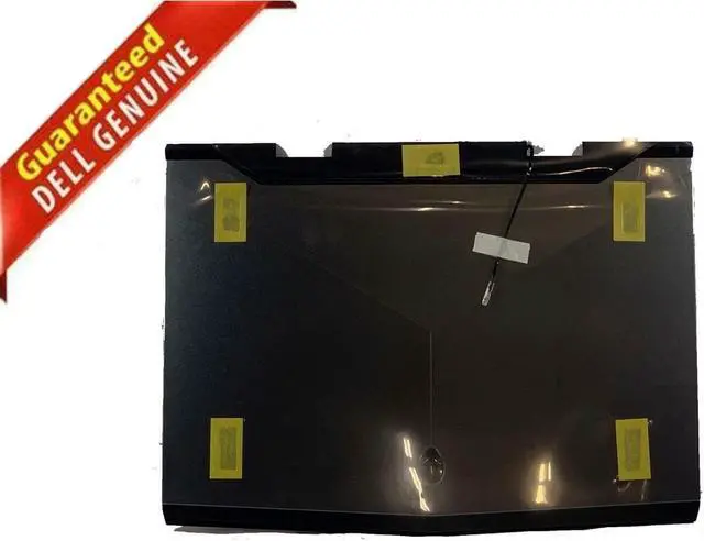 Main image of Genuine Dell Alienware 17 R4 17.3" LCD Back Cover Lid Assembly Black - 7F63R