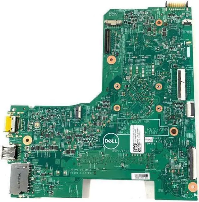 Alt view image 5 of 6 - Dell Inspiron 15 3552 14 3452 Motherboard Pentium N3710 Quad Core DDR3L V0D1T