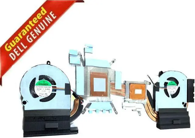 Main image of Genuine Dell Fan+Heatsink 6VKKX AT26S003ZC0 For Alienware 15 R4 P69F EG75070W1-C