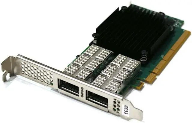 Alt view image 2 of 5 - IBM EC33 2-Port 56Gb QSFP FDR IB PCIe Adapter - 00RX852 - Mellanox Connect-IB