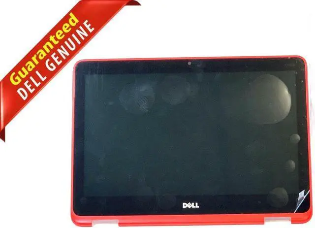 Main image of Dell Inspiron 11 3168 11.6" Red LCD Touch Screen Assembly 4D1J2 367C8 0NDYN