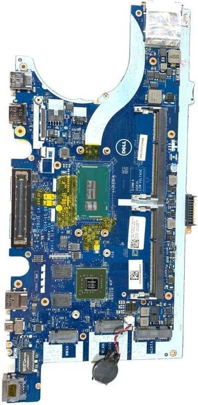 Alt view image 3 of 7 - KVR03 Dell Latitude E7450 Intel i7-5600U 2.60GHz ZBU11 LA-A963P Motherboard