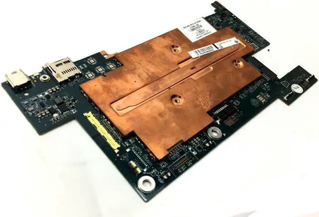 Alt view image 2 of 4 - HP L17088-001 12-f01 Motherboard System Board M3-7Y30 8GB Chromebook DA0D9AMBAG0