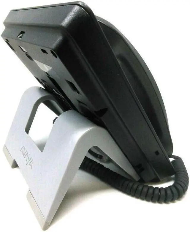 Alt view image 2 of 6 - Avaya 9611G Gigabit IP VoIP Phone w/ Handset and Stand