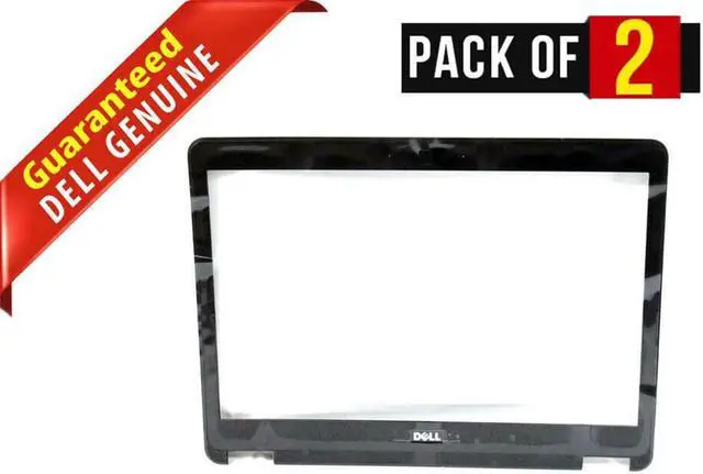 Main image of Lot 2 Del Latitude E7250 Laptop LCD Front Bezel Black V5Y98 D51RK AP14A000500