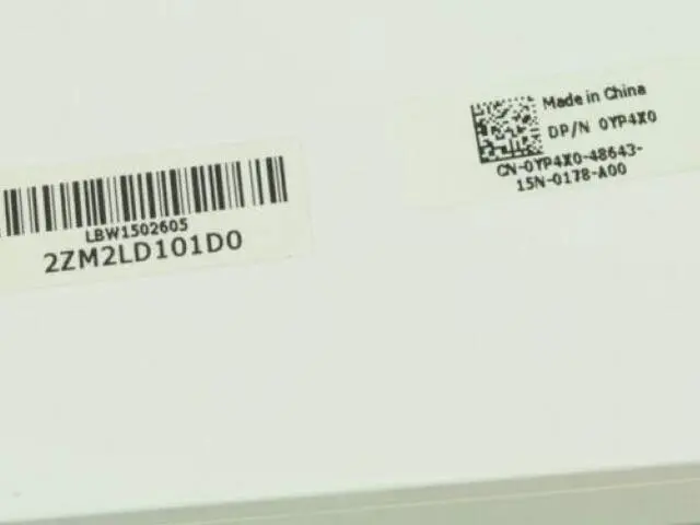 Alt view image 4 of 4 - Dell 2110 2120 1012 LCD Panel WHK4F YP4X0 10.1" HD M1100201662 LP101WH1 (TL)(P1)