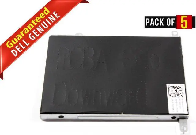 Main image of Lot of 5 OEM Dell Inspiron 14Z 5423 SATA Hard Drive Caddy Black H99KG CN-0H99KG